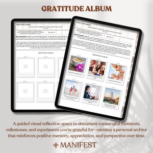 Diario de gratitud digital para GoodNotes, planificador de gratitud de 365 días y cuaderno de reflexión para iPad imagen 8