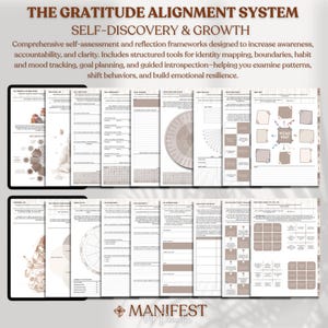 Diario de gratitud digital para GoodNotes, planificador de gratitud de 365 días y cuaderno de reflexión para iPad imagen 6