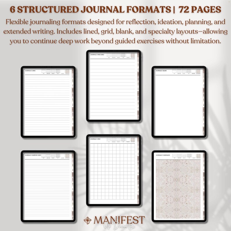 Diario de gratitud digital para GoodNotes, planificador de gratitud de 365 días y cuaderno de reflexión para iPad imagen 10