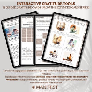 Diario de gratitud digital para GoodNotes, planificador de gratitud de 365 días y cuaderno de reflexión para iPad imagen 7