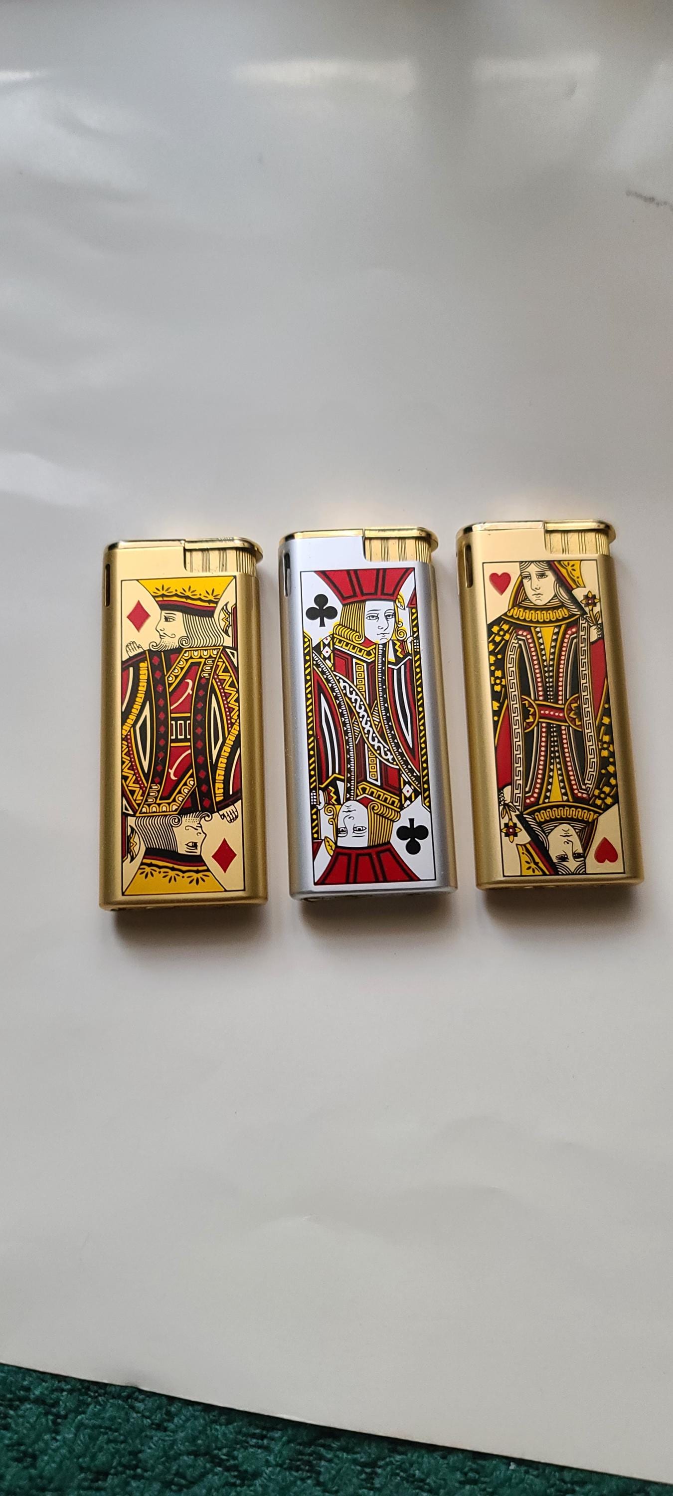 We offer vintage lighters from the Japanese company King Electric, 1980-1982.