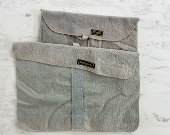 Para zabytkowych sztućców lub sztućców, antypoślizgowa tkanina ochronna do steków i lodów