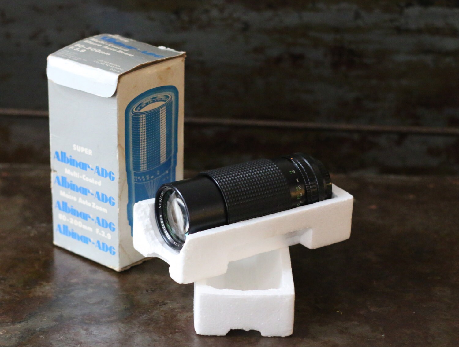 Objectif Zoom Canon FD 80-200mm F/1.4 – Ancienne Monture, Avec Filtre Et étui