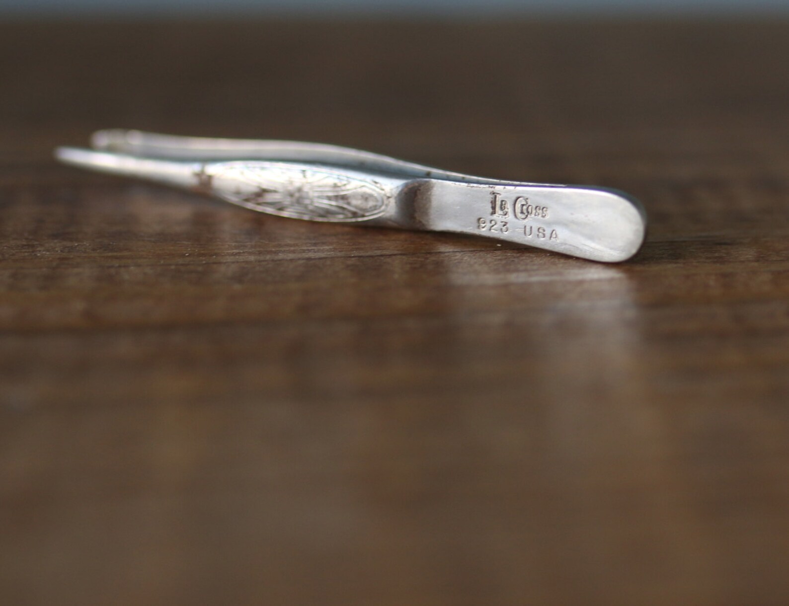 Vintage La Cross Tweezers 923 Silver Made in the USA Etsy