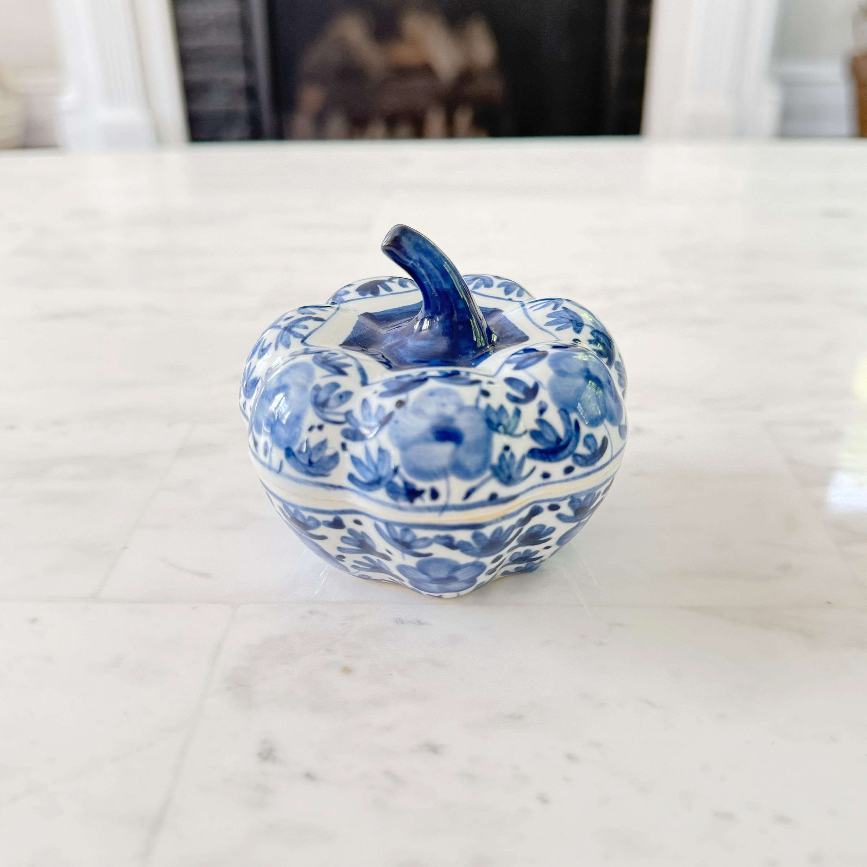 Blue and White Maitland Smith - Etsy