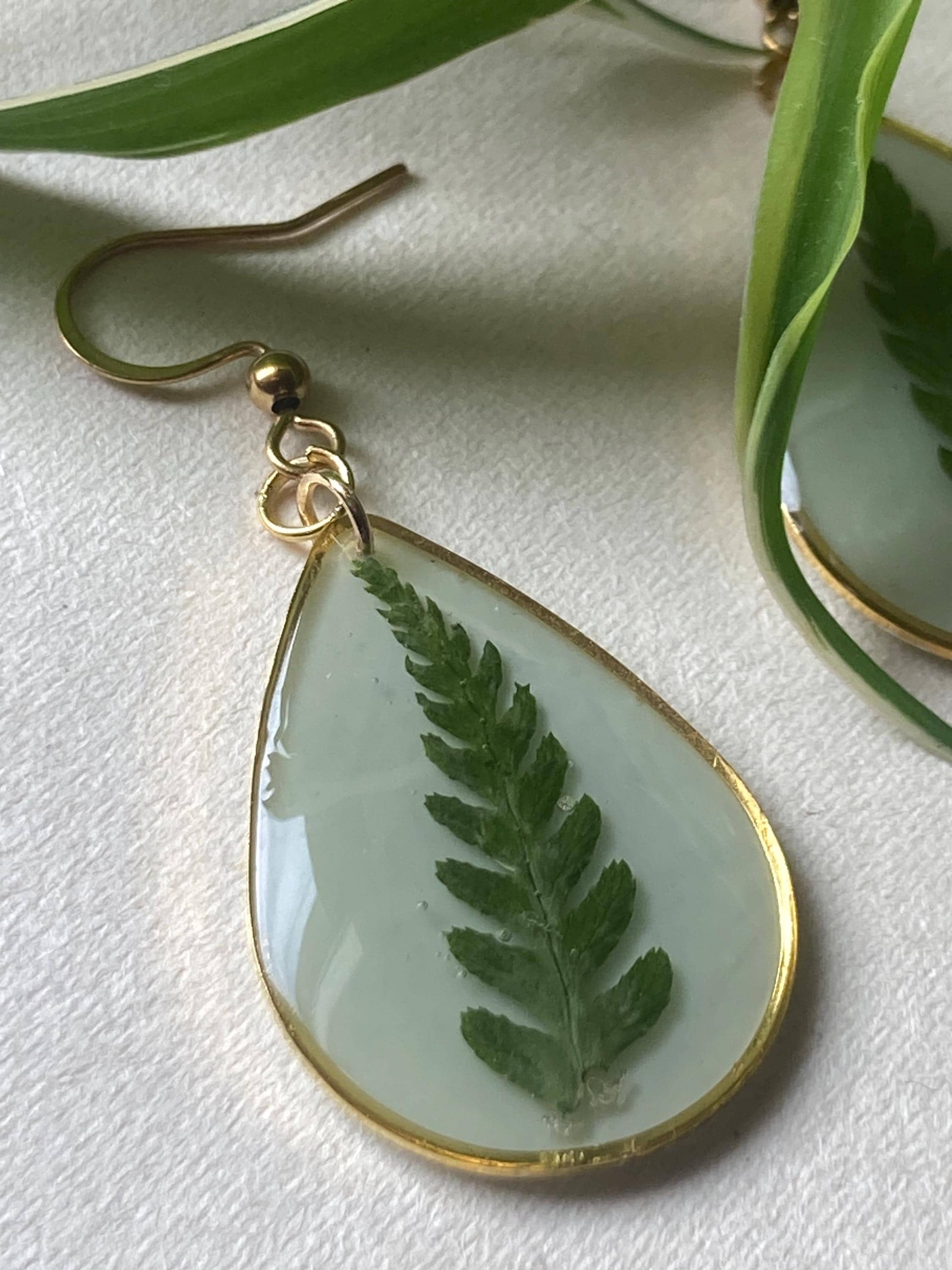 LOUMILEO - Orecchini Grandi A Forma Di Goccia Ipoallergenici - Foto 2