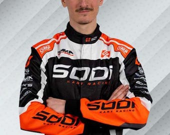Sodi F1 custom made Professional Motorsport Gear Go Kart Racing Suit Free gift (Balaclava) CIK/FIA Level 2 Approved