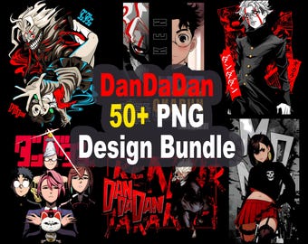 50+ Anime Action PNG Bundle | Sci-Fi Spirit-Inspired Designs | DTF, Sublimation, T-Shirt Printing
