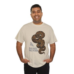 Ball Python Morph Shirt, Cinnamon GHI Black Pastel Super Black Pastel Axanthic Ball Python Tee, Snake Keeper Gift image 18