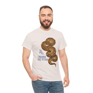 Ball Python Morph Shirt, Cinnamon GHI Black Pastel Super Black Pastel Axanthic Ball Python Tee, Snake Keeper Gift image 12