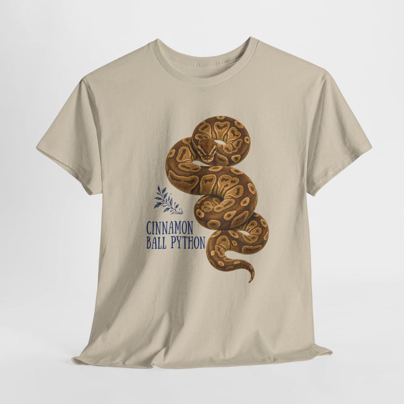 Ball Python Morph Shirt, Cinnamon GHI Black Pastel Super Black Pastel Axanthic Ball Python Tee, Snake Keeper Gift image 7