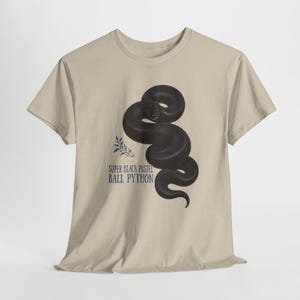 Ball Python Morph Shirt, Cinnamon GHI Black Pastel Super Black Pastel Axanthic Ball Python Tee, Snake Keeper Gift image 10