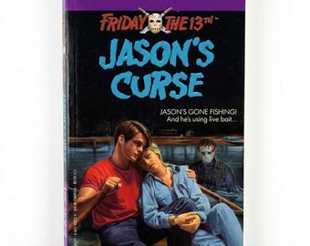 Friday the 13th Jason's Curse new Book Paperback | Horror Novel Camp Crystal Lake Series | Slasher Movie Tie In