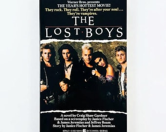 The Lost Boys Book | New Paperback | Vampire Horror Movie Novelization | Retro Cult Classic