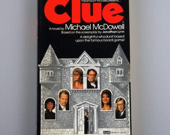 Clue – Michael McDowell | Novela basada en la película de 1986 | Nueva edición de bolsillo