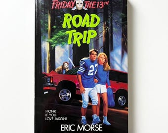 Friday the 13th Road Trip Book Paperback | Camp Crystal Lake Horror Novel | Jason Voorhees Slasher Story | Retro 80s Horror Collectible