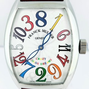 Vintage Franck MulLer Geneve Crazy Color Dream Master Of Complication Automatic Men's Wrist Watch Free Shipping