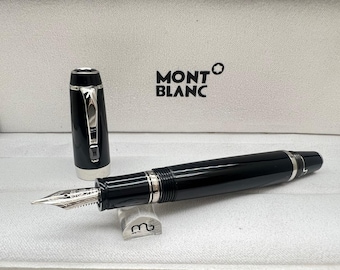 Montblanc Boheme Noir Black+Silver Special Edition Fountain Pen