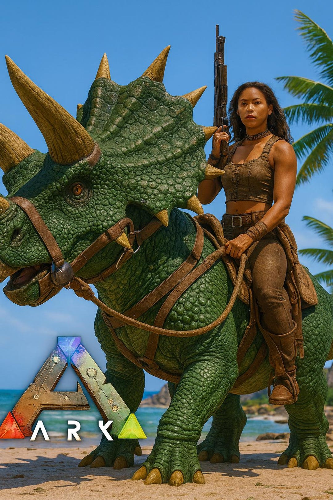 Custom Ark Survival Digital Style Portrait - Etsy