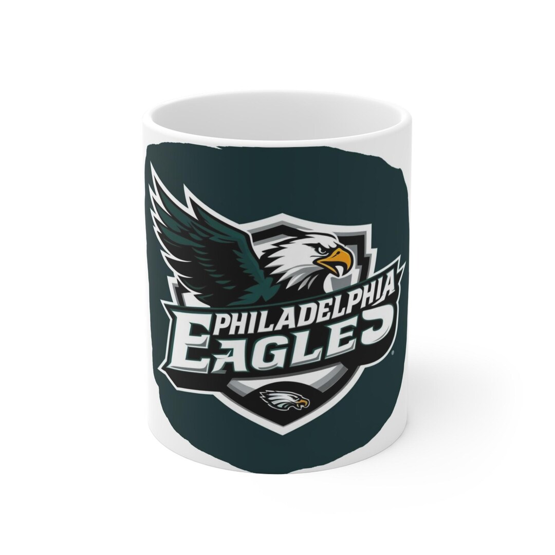 Philadelphia Eagles Mug: NFL Fan Gift, Game Day Coffee Cup - Etsy