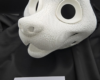 3D-geprinte TPU, zachte hoofdsteun van fursuit - Toony Canine | Doe-het-zelf harige
