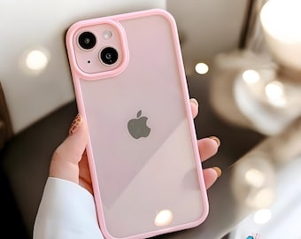 Candy Shockproof Silicone Bumper Phone Case Transparent Protection Back Cover