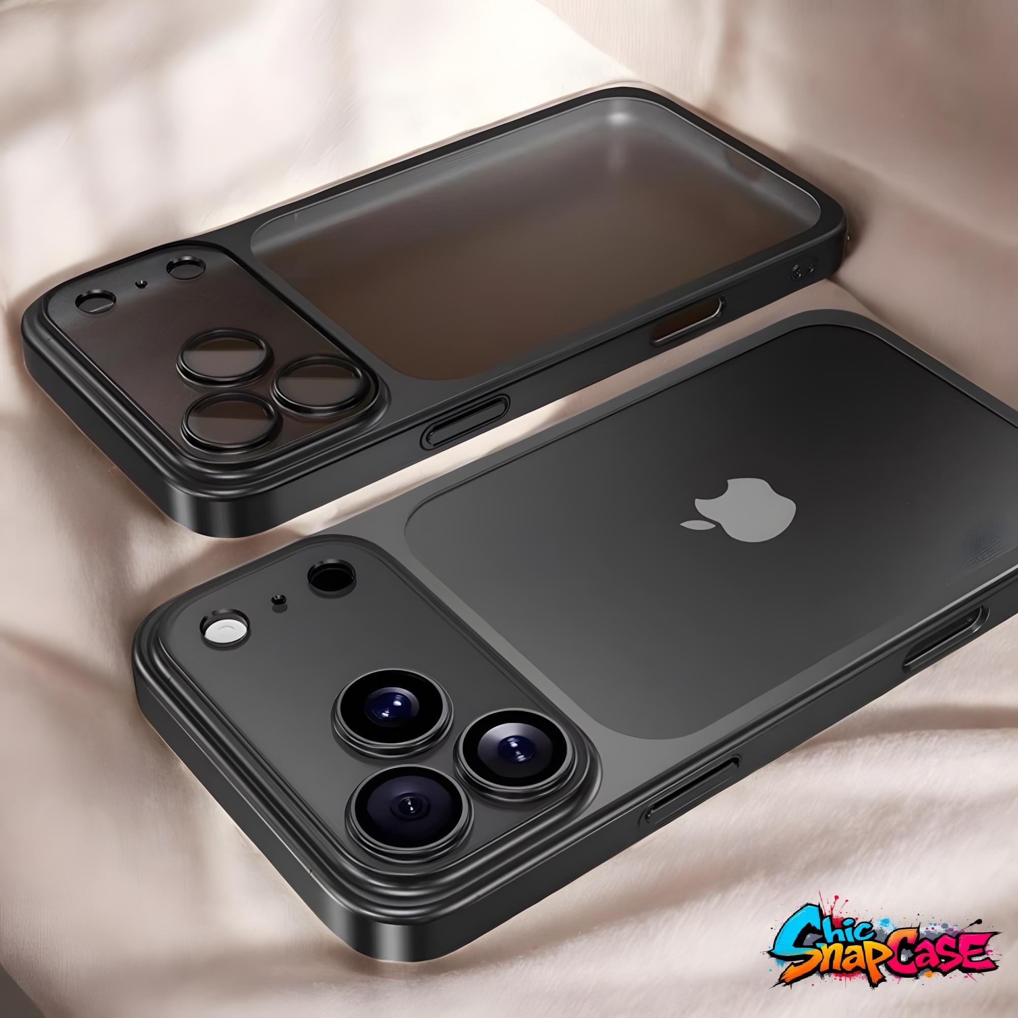Matte Phone Matte Transparent iPhone Case: Shockproof Hard PC Cover With Lens ...