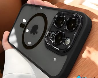 Funda protectora magnética de metal – Carcasa protectora trasera rígida