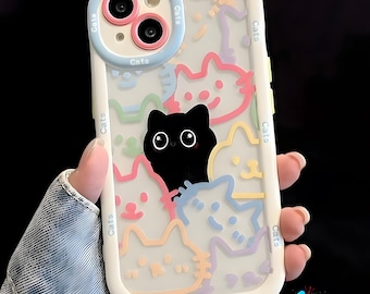 Cat iPhone Case | Soft Silicone, Shockproof Phone Cover