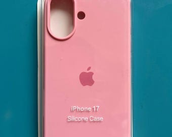 Custodia in silicone compatibile con iPhone 17