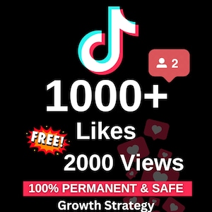 TikTok 1000+ Likes | 100% Safe & Permanent | Fast Delivery | Boost Your TikTok Profile Instantly | Growth Strategy