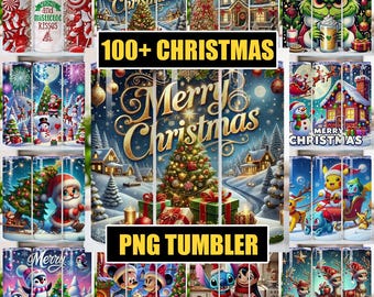 100+ Christmas Mega Tumbler Png Bundle, Christmas Svg Wraps, 20 oz Skinny Tumbler Png, Christmas Sublimation Design, Tumbler Wrap, Cartoons
