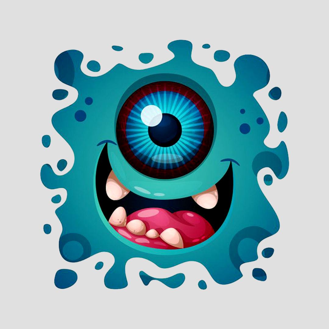 Layered Monster Monsters Clipart Bundle, Monsters Shirt Cake Topper, Mike Sully ...