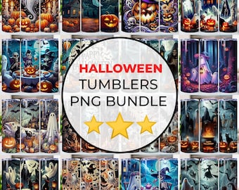 90s Halloween Tumbler Wrap Png Bundle, Halloween Sublimation Png, Halloween Tumbler, Straight Tapered Wrap Png, Horror Movies Characters Svg