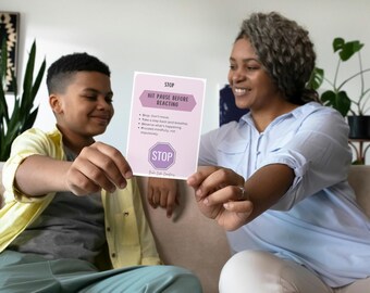 Cartes de compétence DBT (12 cartes imprimables)