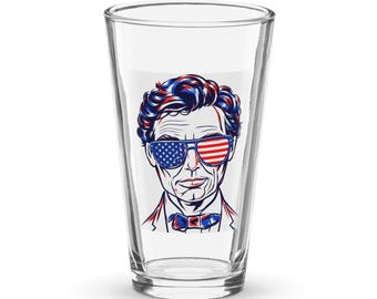 Vaso de pinta Abe Shaker de 16 onzas