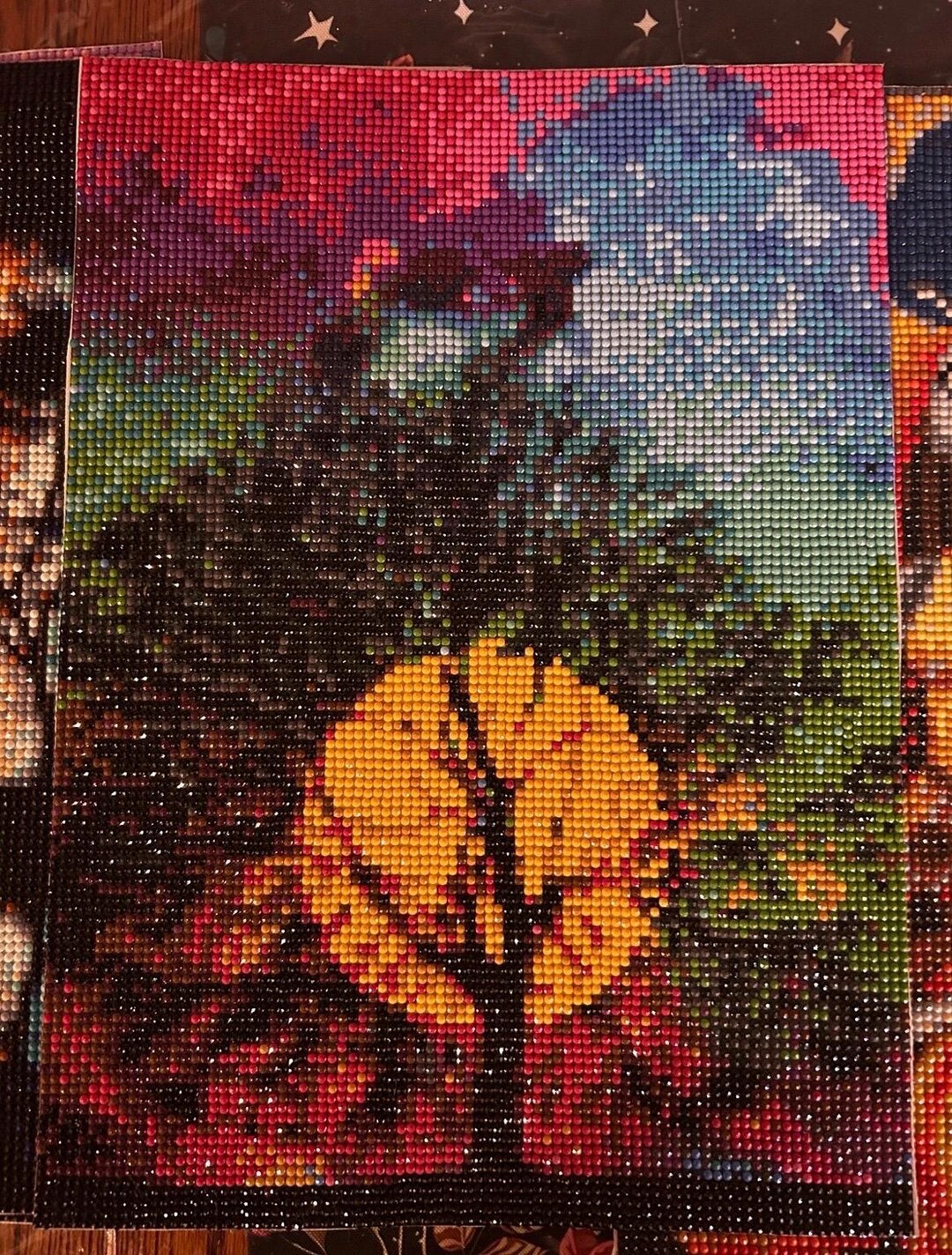 COMPLETED Autumn Sunset Diamond Art - Etsy