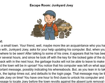 Escape Room: Junkyard Joey