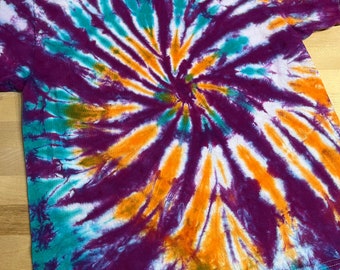 Youth Large,  Tye Dye shirt, T-Shirt, 100% cotton, Short Sleeve T-Shirt