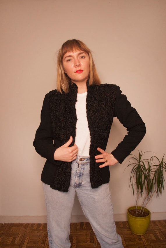 Vintage Clothing, 60s Wool Blazer, Women's Size S… - image 3