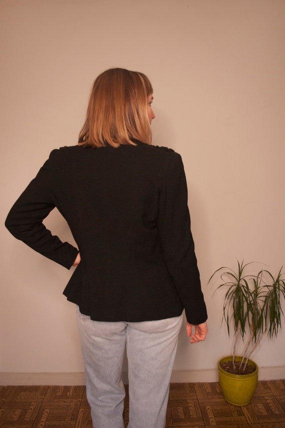 Vintage Clothing, 60s Wool Blazer, Women's Size S… - image 6