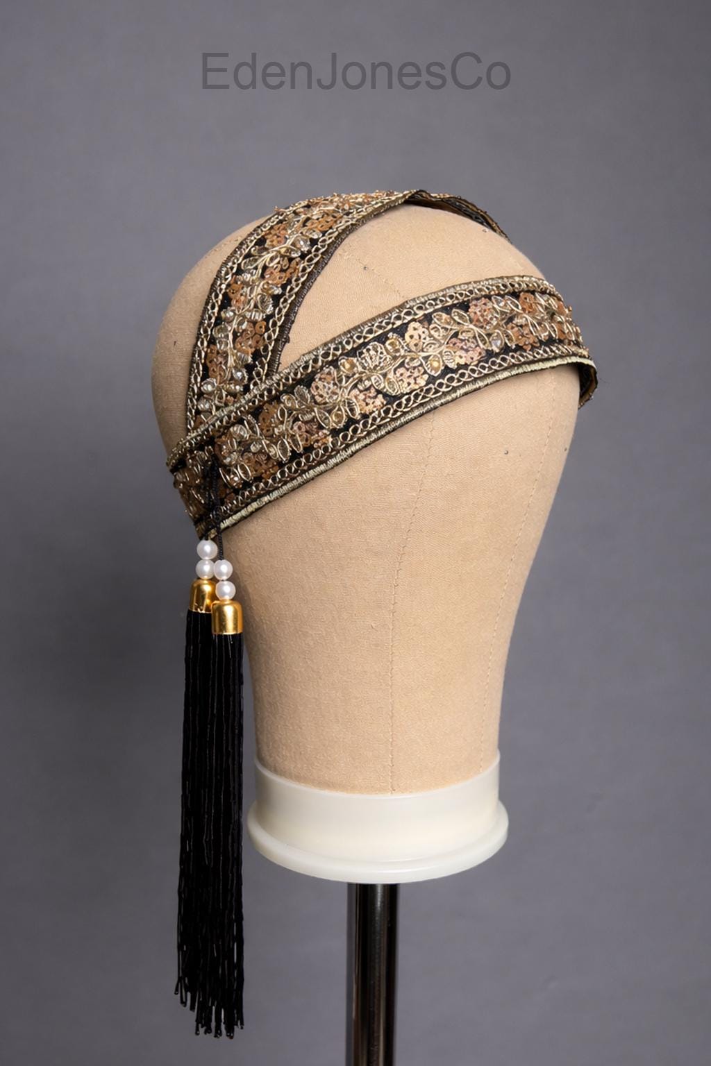 Années 40 Headband Serre-Tête Turban Glamour - Ma Penderie Vintage Années 40 Headband Serre-Tête Turban Glamour - Ma Penderie Vintage