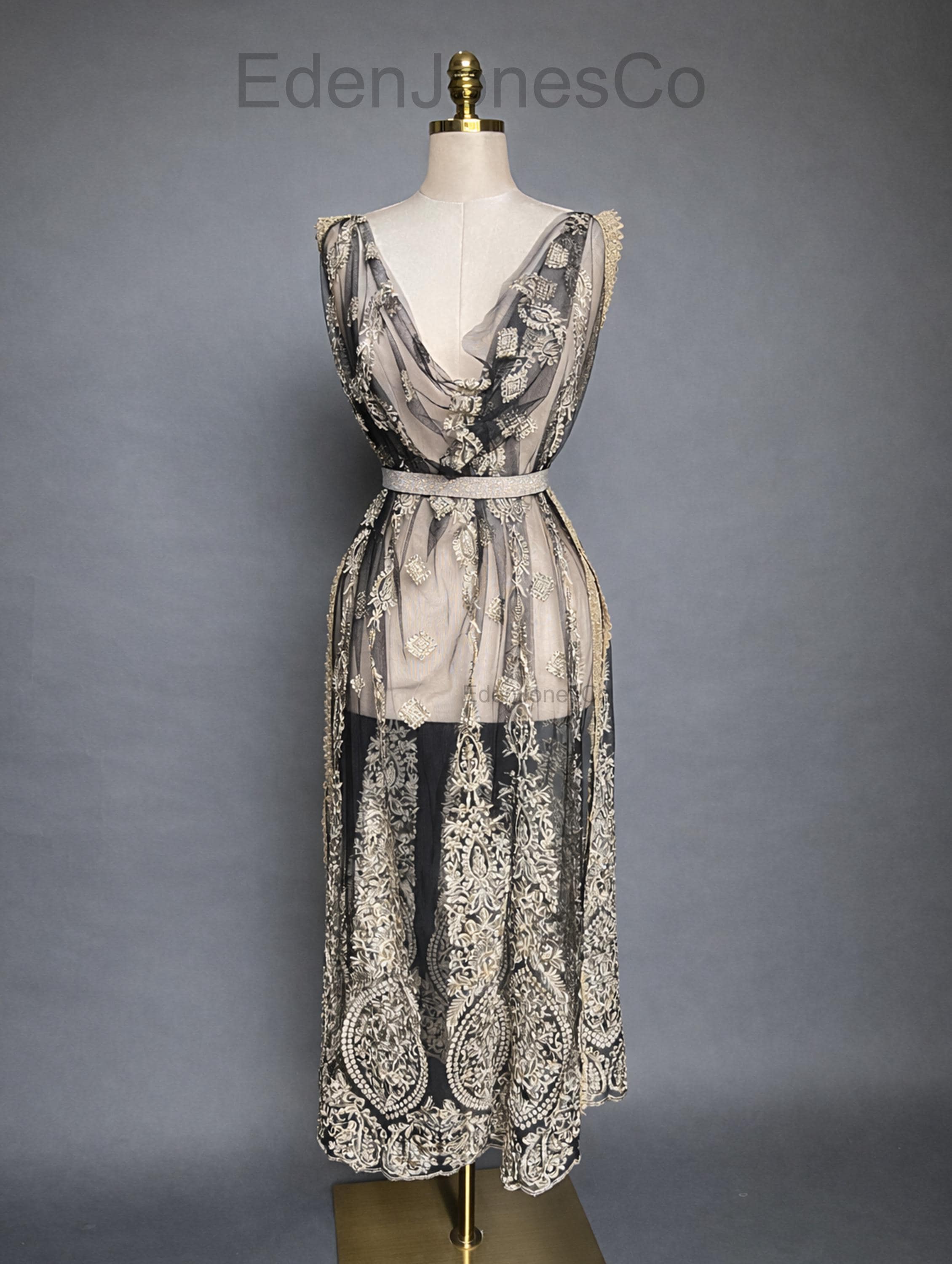1920s Style Drop Waist Dress - Etsy UK