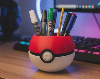 Pokéball-Stifthalter: Ordnung schaffen!