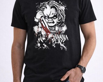 Chucky “Wanna Play?” Graphic T-Shirt