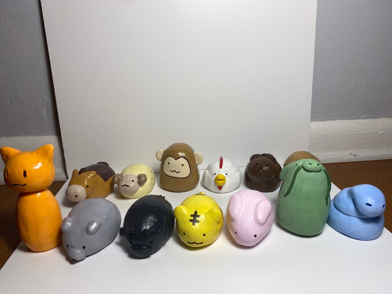 Handmade Fruits Basket Zodiac figures set Etsy.de