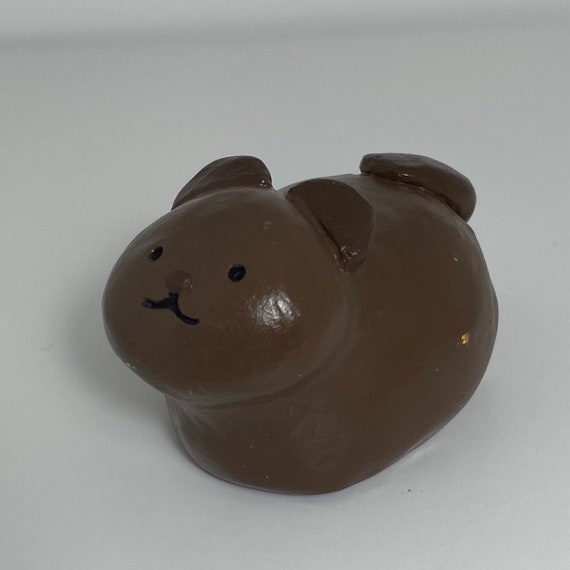 Handmade Fruits Basket dog figure