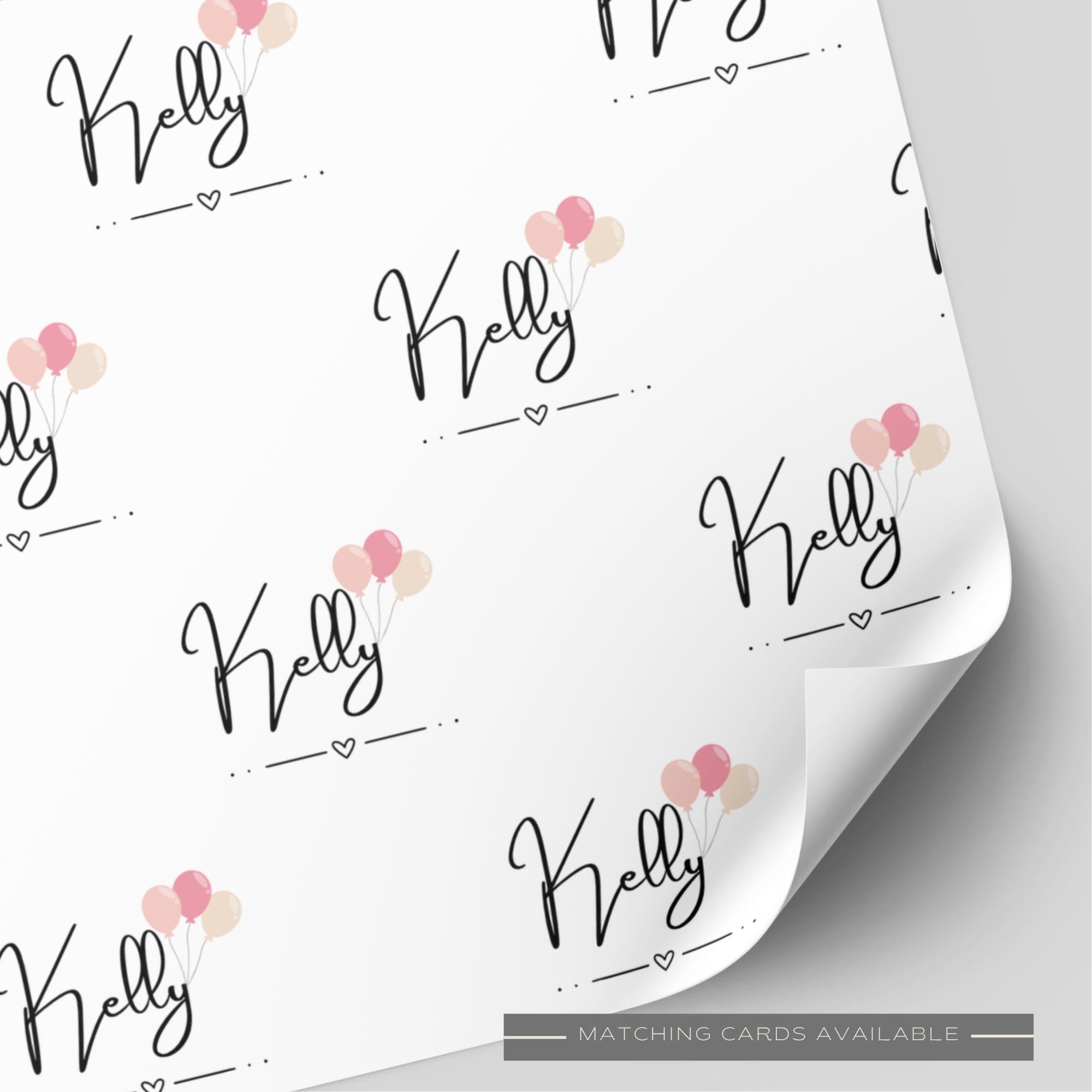 Personalised Balloon Birthday Wrapping Paper - Thumbnail 2