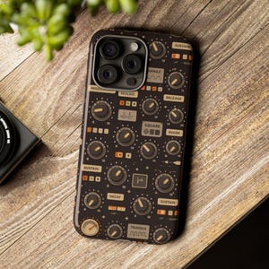 Analog Synth Knobs Phone Case | Tough Cases