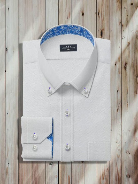 custom dress shirt buttons Amazon.com: ButtonMode Replacement Shirt Buttons for Dress Shirt, Buttonup,  Buttondown, Blouse, 22pc Set Has 8 Front (11mm or 7/16 in), 7 Sleeve (10mm  or 3/8 in) & 7 Collar (9mm or Almost 3/8 in), Blue Navy